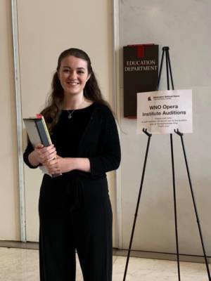 Banghart Scholar – Katie Allen – Tells of her audition experience with the Washington Opera Institute