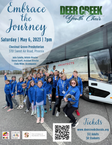 “Embrace the Journey” at Deer Creek Youth Choir’s spring concert – Get your tickets here!